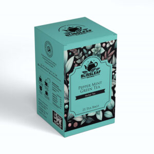 BlissLeaf Peppermint Green Tea